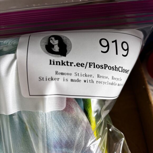 Signature by Levi Strauss Mid Rise Skinny Crop Jeans 8 Tie Dye Distressed Y2K - Picture 14 of 14